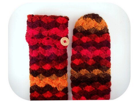 Häkelanleitung Haussocken, Gr. 36 (individualisierbar)