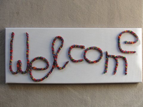 PDF Anleitung Kollagen erstellen mit Kordeln einer Strickliesel