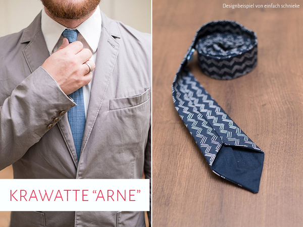 Krawatte „Arne“ für Kinder, Jugendliche und Erwachsene