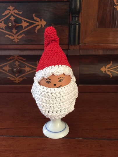 Häkelanleitung Weihnachtsmann Schlüsselanhänger Taschenbaumler