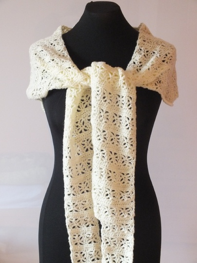 Häkelanleitung Maramikano Schaltuch, Lochmuster