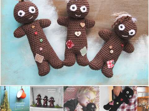 Lebkuchen / Häkelanleitung