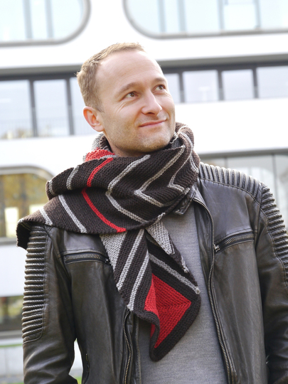 Scarf Rolo knitting pattern