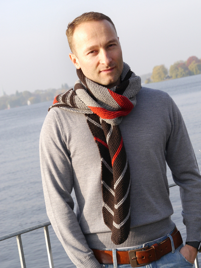 Scarf Rolo knitting pattern
