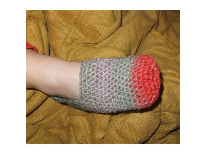 Füßlinge Gr. 22 bis 25 - Top Häkelanleitung für Anfänger