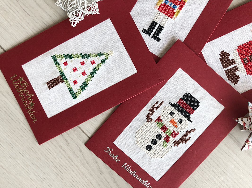 4 Stickdateien im Kreuzstich: Weihnachten - Bild 2