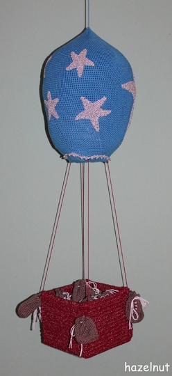 Häkelanleitung Adventskalender Heißluftballon