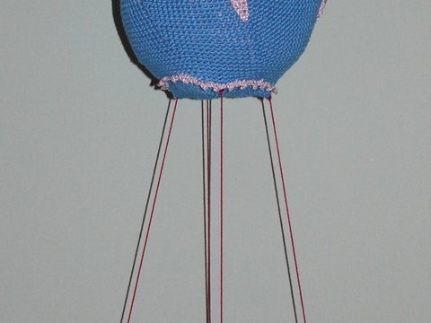 Häkelanleitung Adventskalender Heißluftballon