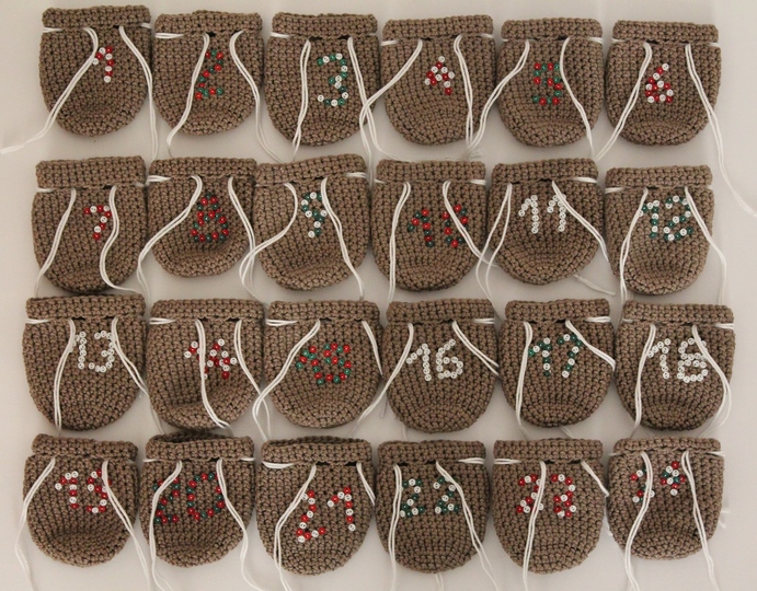 Häkelanleitung Adventskalender Heißluftballon