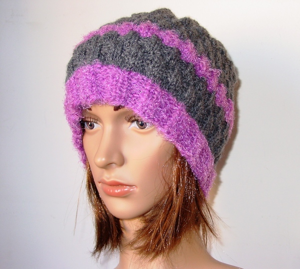 Strickanleitung lässige Beanie, Beaniemütze, Wintermütze