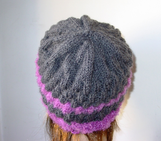 Strickanleitung lässige Beanie, Beaniemütze, Wintermütze