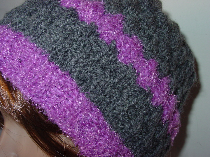 Strickanleitung lässige Beanie, Beaniemütze, Wintermütze