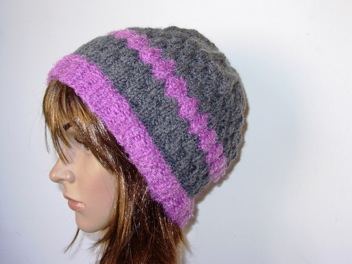 Strickanleitung lässige Beanie, Beaniemütze, Wintermütze