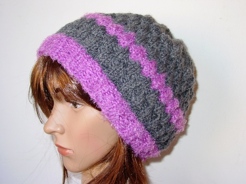 Strickanleitung lässige Beanie, Beaniemütze, Wintermütze