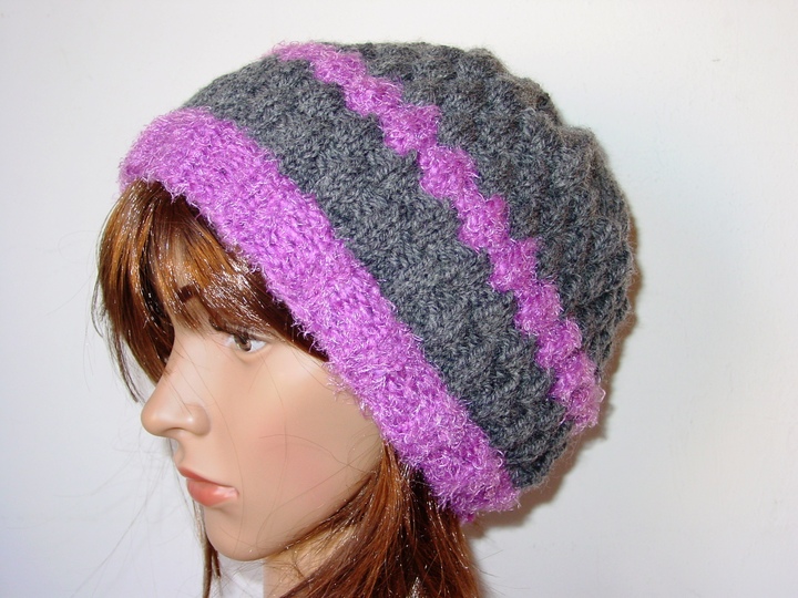 Strickanleitung lässige Beanie, Beaniemütze, Wintermütze