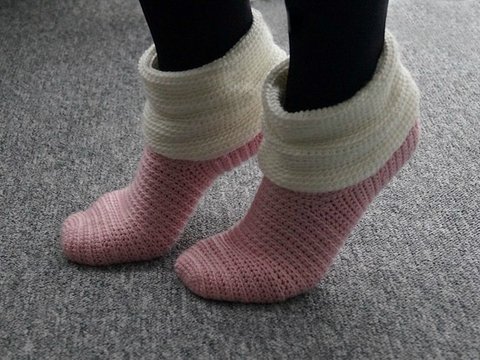 Warme Haussocken Gr.36-43