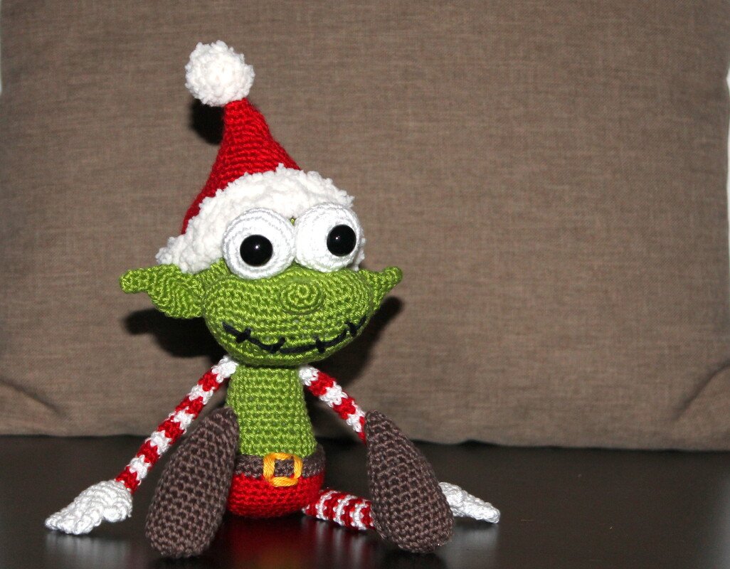 Häkelanleitung Weihnachtself - Bild 5