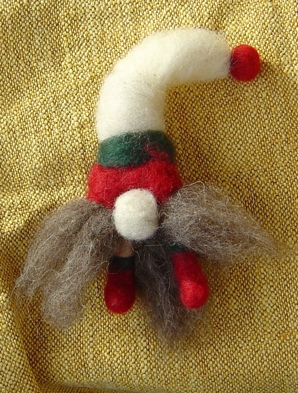 Filz-Wichtel aus Woll-Vlies - Bild 3