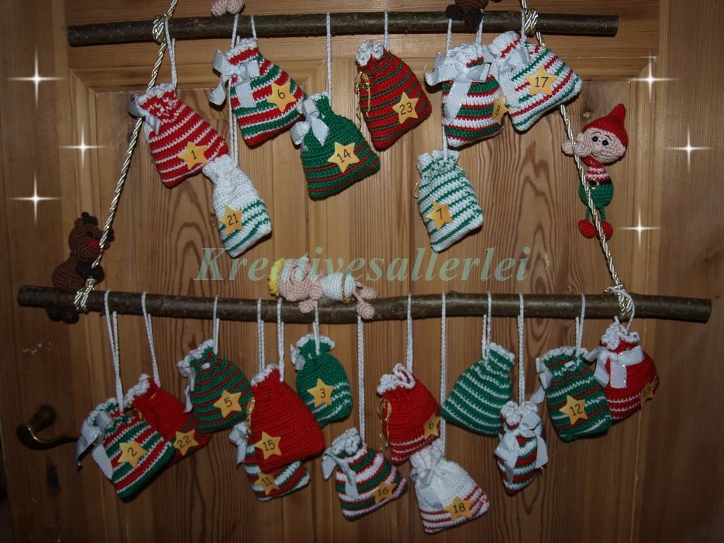 Weihnachtskalender - Häkelanleitung / PDF - Bild 2