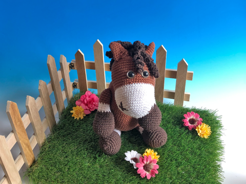 Crochet Pattern  Pony Pierre, little horse by jennysideenreich