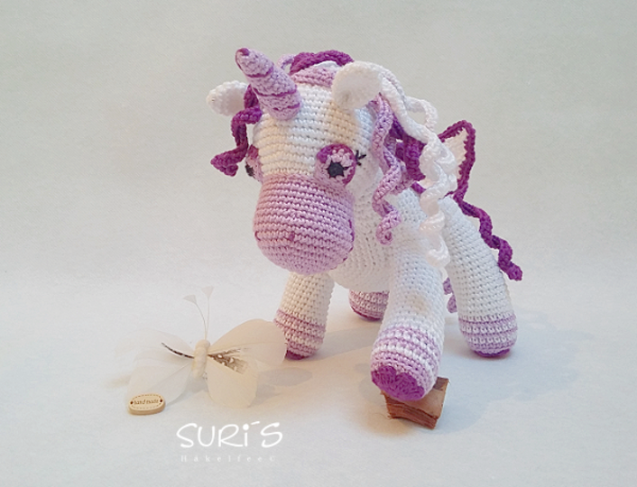 Häkelanleitung Einhorn Paulina