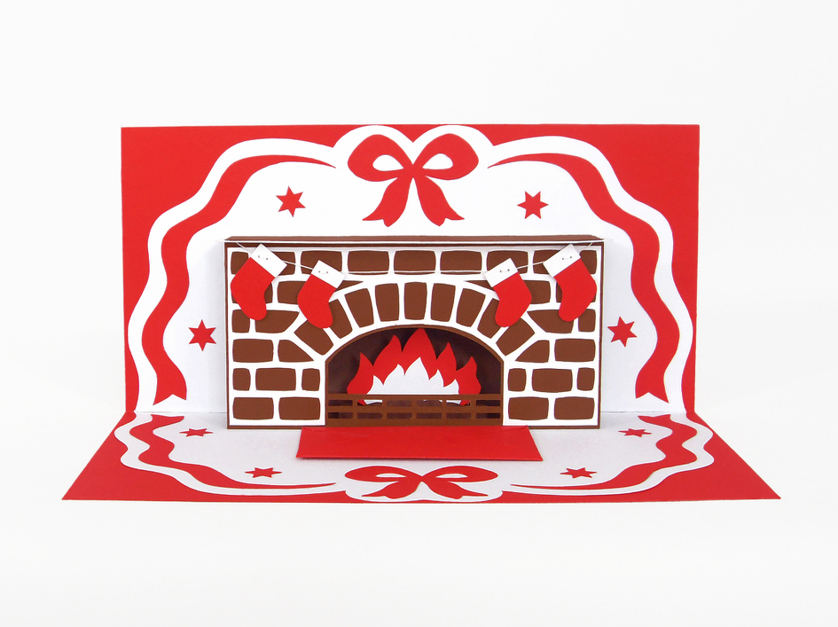 Karte zum Nikolaus – Bastelvorlagen mit Anleitung