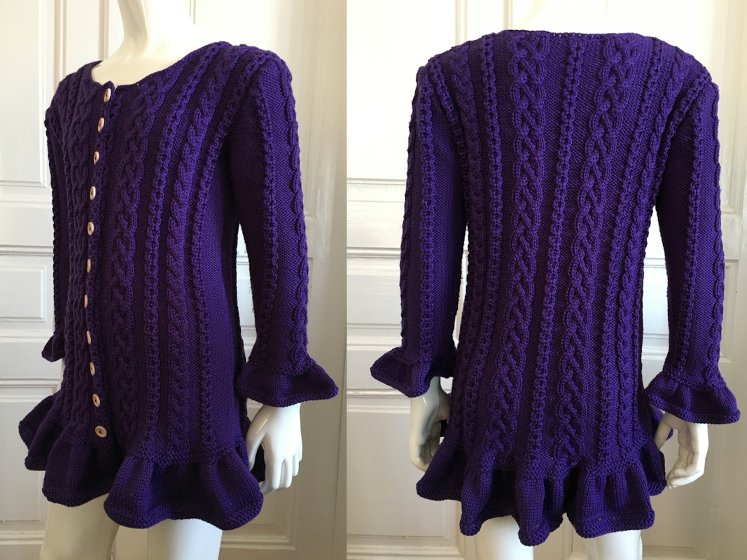 Romantic Cardigan for Girls Anael sizes 98-140 (EU)