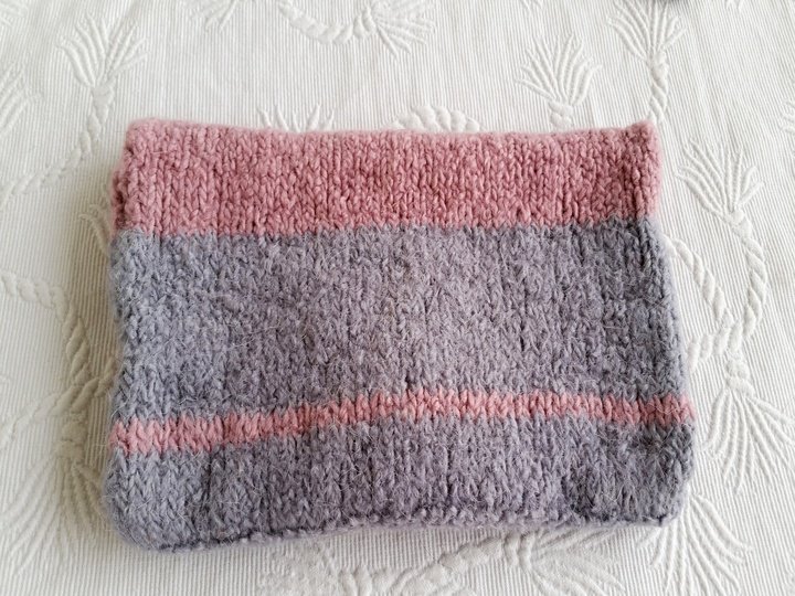Strickanleitung für Filz-Tablet oder Laptop - Tasche Lifestyle Design No.17