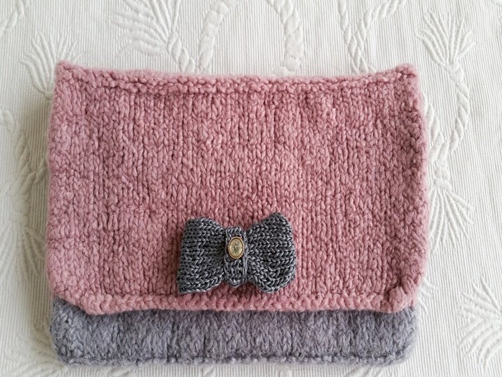 Strickanleitung für Filz-Tablet oder Laptop - Tasche Lifestyle Design No.17