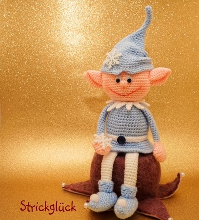 Crochet pattern Christmas elf 