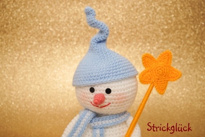 Crochet Pattern Snowman Christmas Amigurumi 