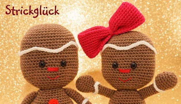 Crochet Pattern Christmas Gingerbread man Amigurumi 26 pages - Image 3