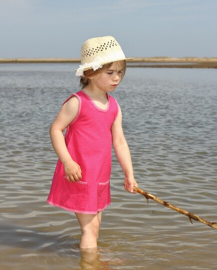 FLORAs dress / tunic top pattern - sizes 62-104 / 6 mo.- 4/5 yrs.