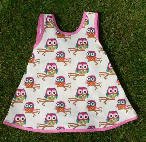 FLORAs dress / tunic top pattern - sizes 62-104 / 6 mo.- 4/5 yrs.