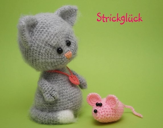 Crochet Pattern Cat Mouse Amigurumi Pdf 
