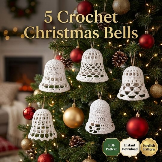 Crochet bells