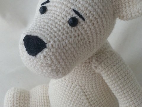 Häkelanleitung Eisbär Lillebjörn