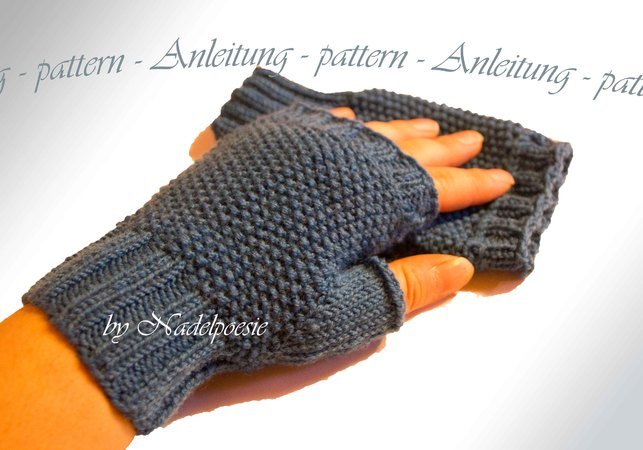 GABY fingerless mitts mittens gloves