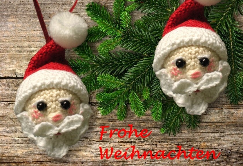 Crocheted Santa Pattern