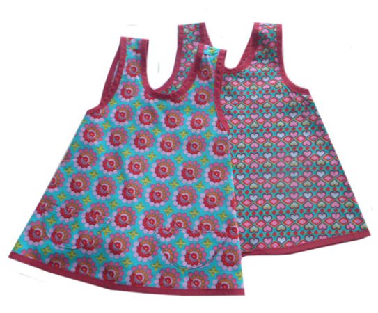 FLORAs dress / tunic top pattern, sizes 110-152 / 5 – 12 yrs.