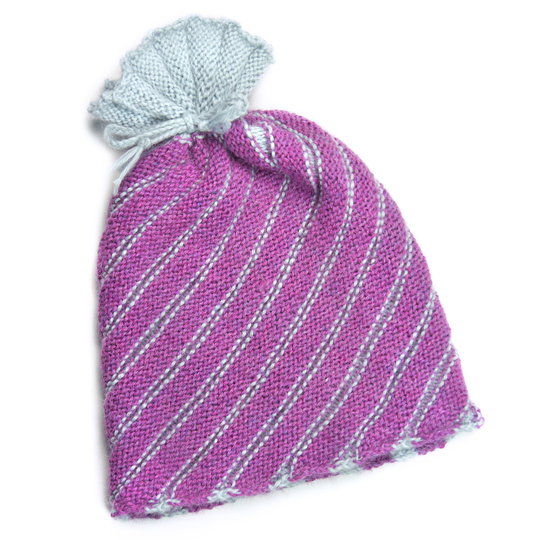 Beanie hat Swooosh unisex, knitting pattern