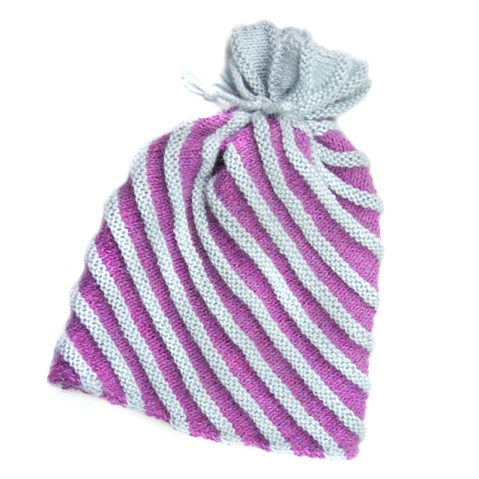 Beanie hat Swooosh unisex, knitting pattern