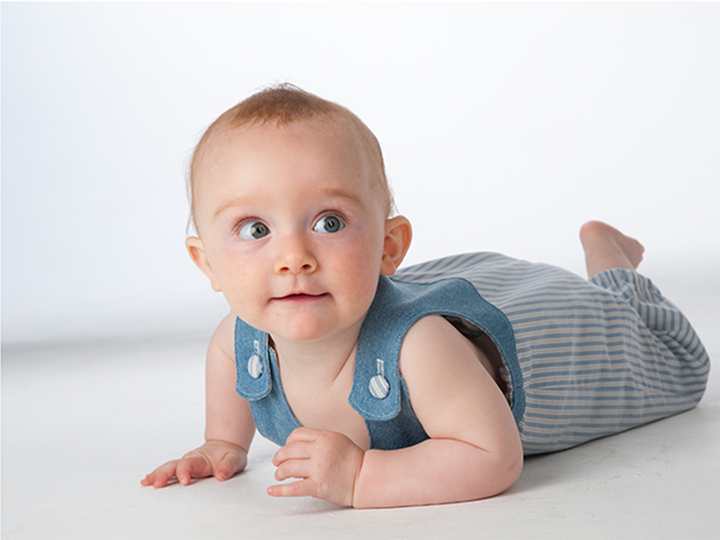 Baby Jumpsuit Sewing Pattern PDF BOBBY - Unisex Overall & Long Pants Design