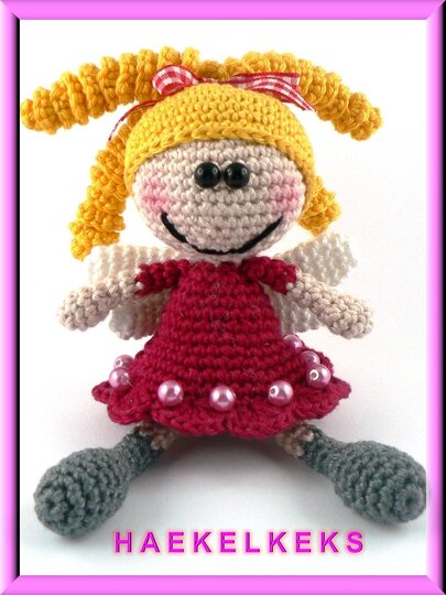 Guardian angels girls -- crochet pattern by Haekelkeks -- english version