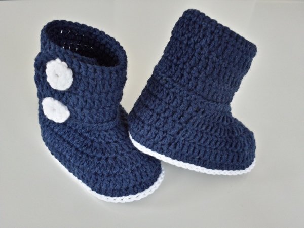Baby-Booties - Crochet Pattern