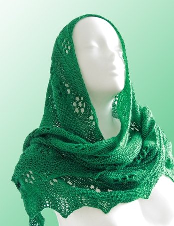 Knitting pattern shawl "The shire"