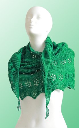 Knitting pattern shawl "The shire"