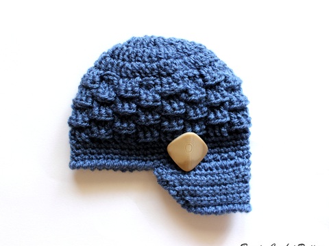Newsboy Hat Newborn - Child Pattern