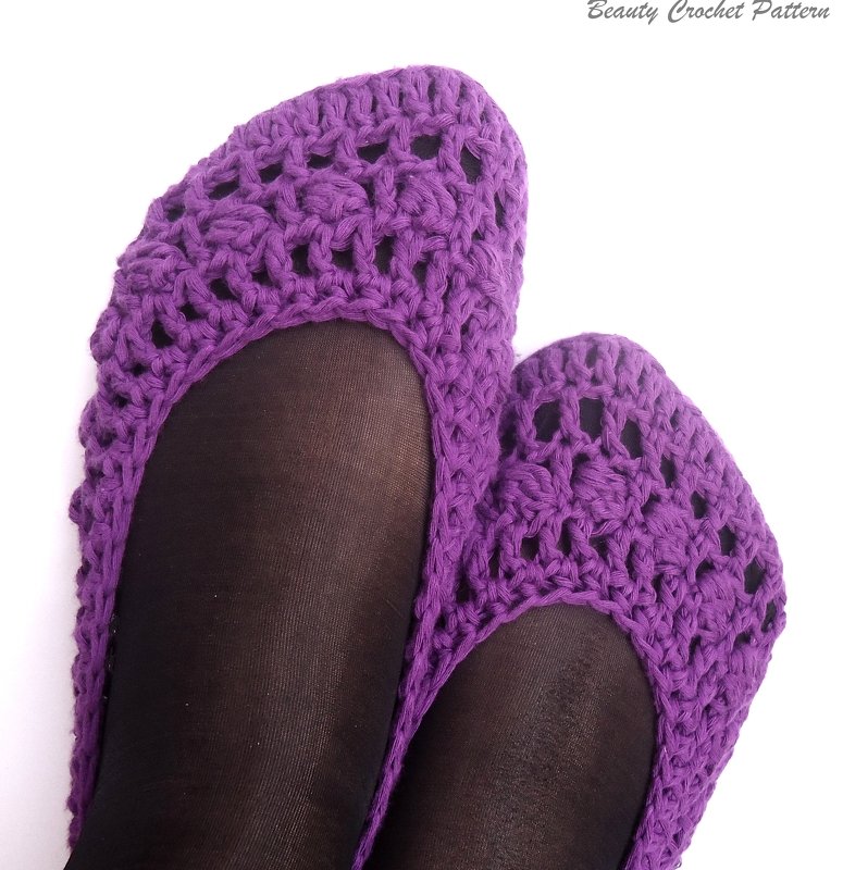 Women Crochet Shoes Pattern - Image 3