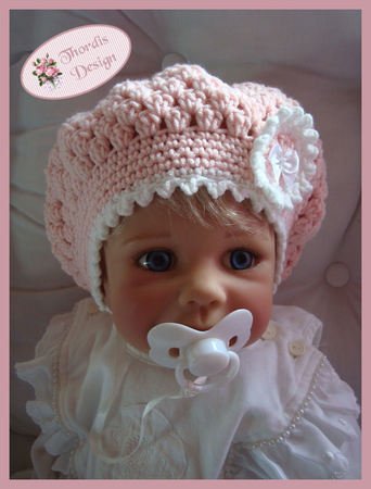 Baby Children Balloon Hat Cap Slouchy Beanie Crochet Pattern